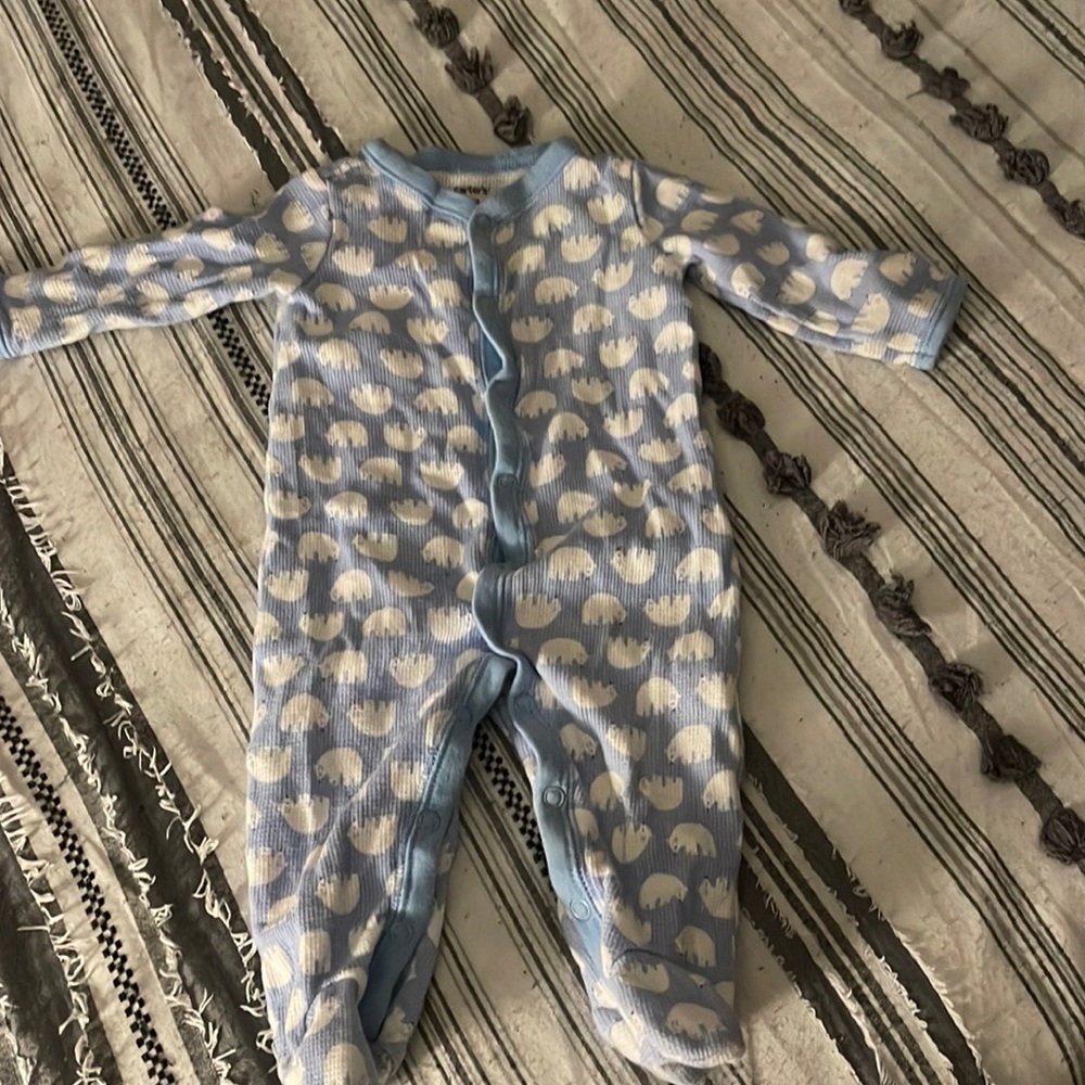 blue polar bear sleeper